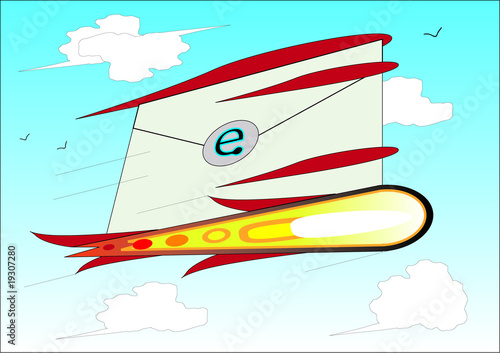 Hot fireball electronic letter