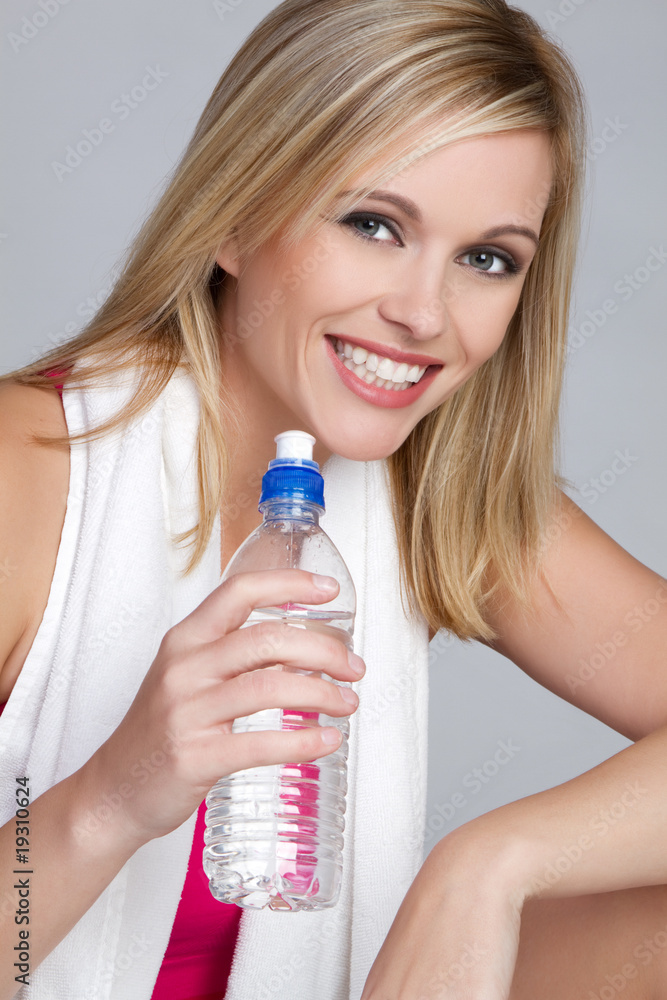 Woman Drinking Water Woman Drinking Water