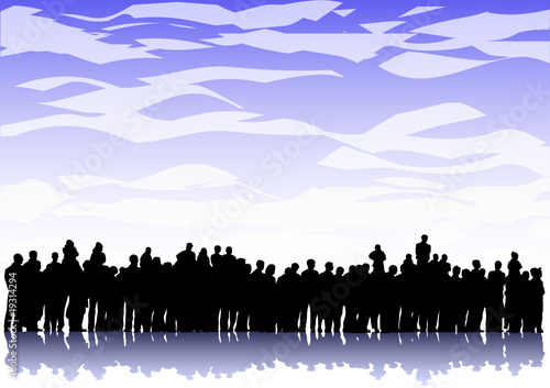 Big crowd