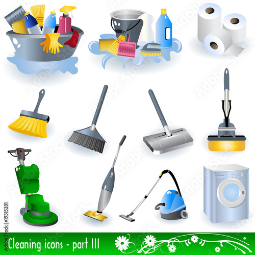 cleaning icons