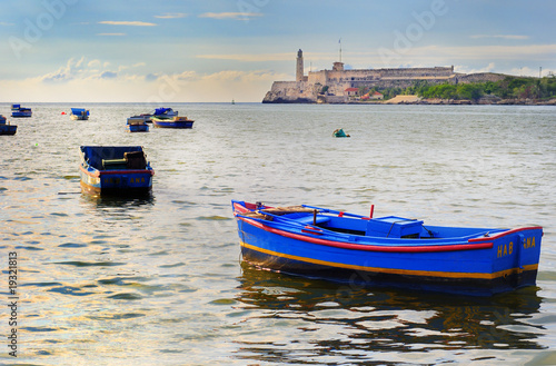 Fishing Boats in Havana bay