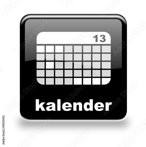 Button Kalender black