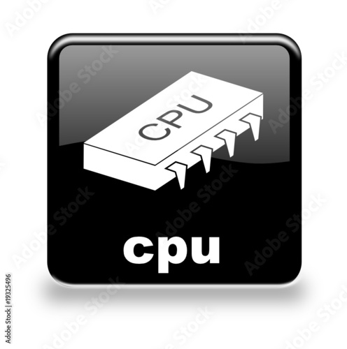 Button CPU black