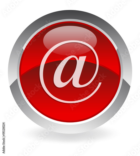 red mail-button