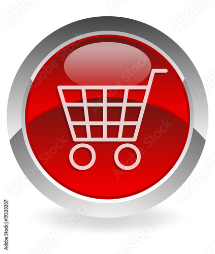 red shopping cart