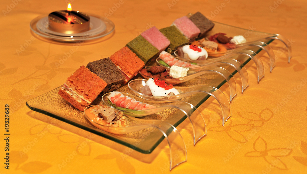 Fototapeta premium Amuse bouche