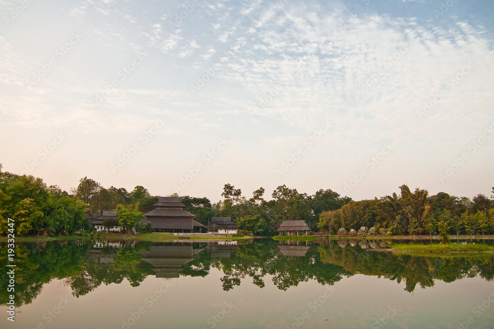 Fototapeta premium Northern Thai style house