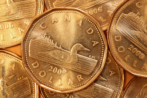 Canadian dollar coins