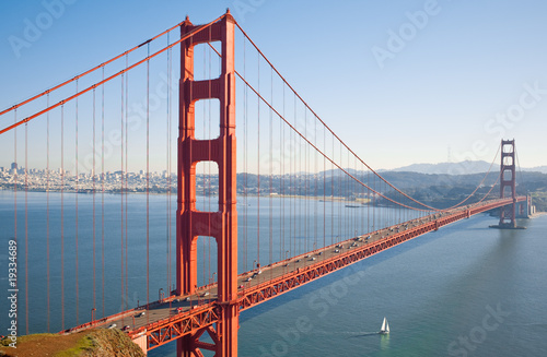 Golden Gate bridge taken from North side