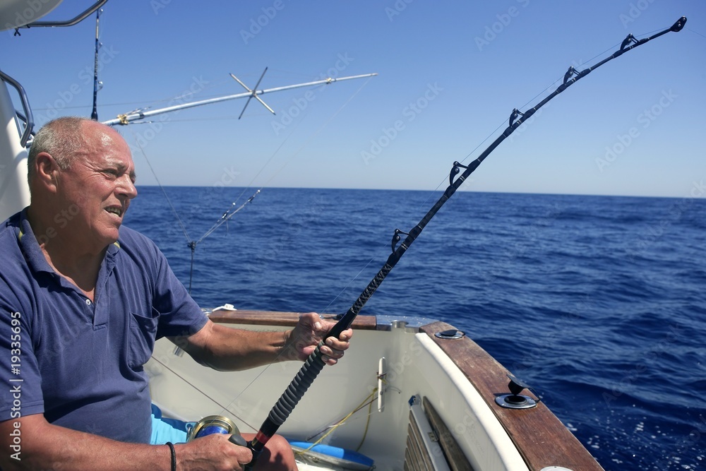 Angler senior big game sport fishing boat Angler senior big game sport fishing boat