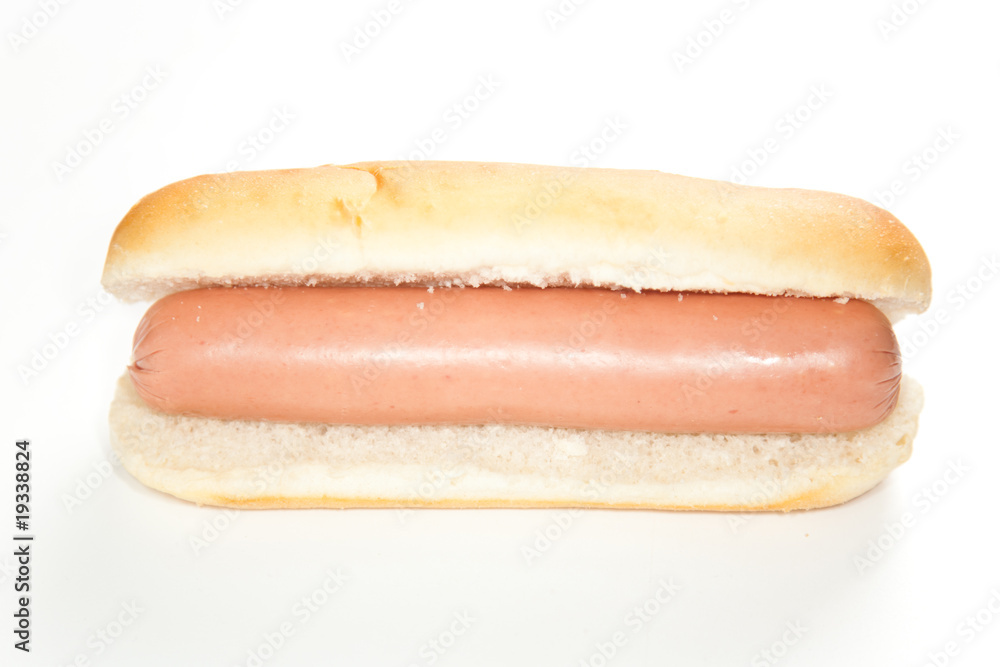 asty hot dog isolated over white asty hot dog isolated over white