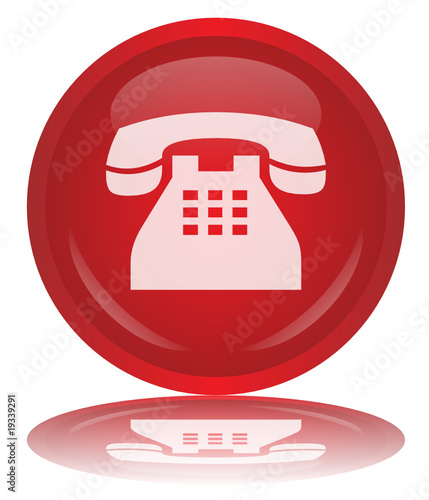 Bouton HOTLINE (Téléphone Service Clients Contact Aide Vecteur)