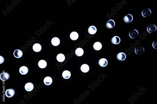 Reihenweise LEDs von oben