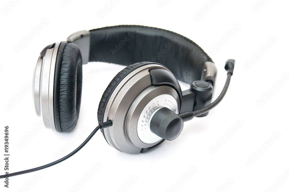 Black headset Black headset