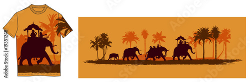 Indian elephants