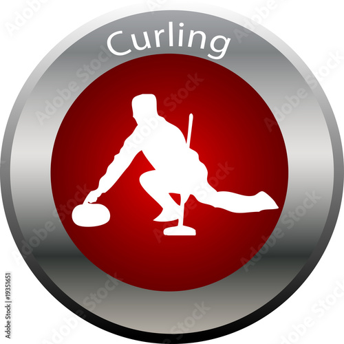winter game button curling