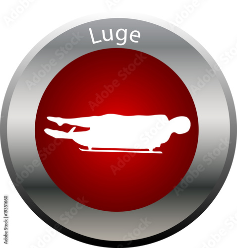 winter game button luge