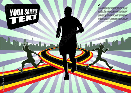 abstract sport vector