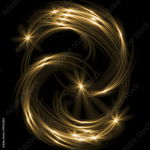 An abstract lens flare - works great as a background