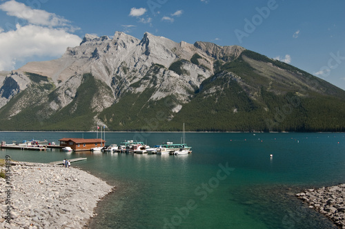 Lake Minnewanka at Banff, Alberta, Canada