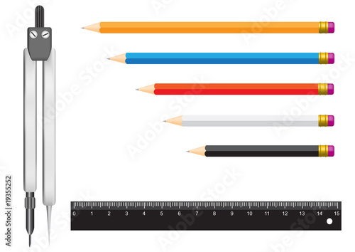 compasses pencil ruler