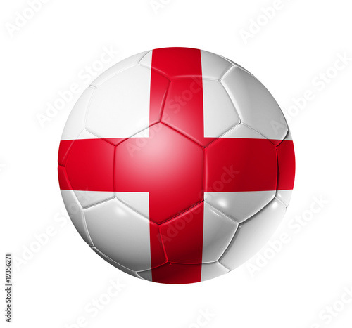 Free Download Soccer football ball with England flag - GFXLoad