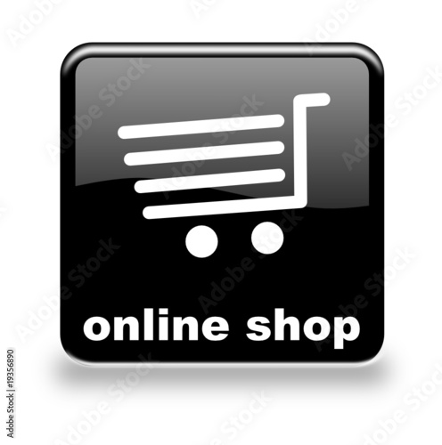 Button Webshop black