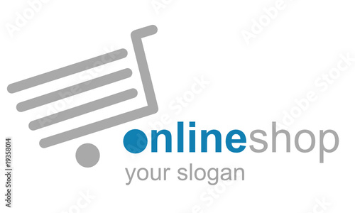 Logo Online Shop grey