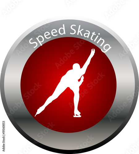 winter game button speed skating