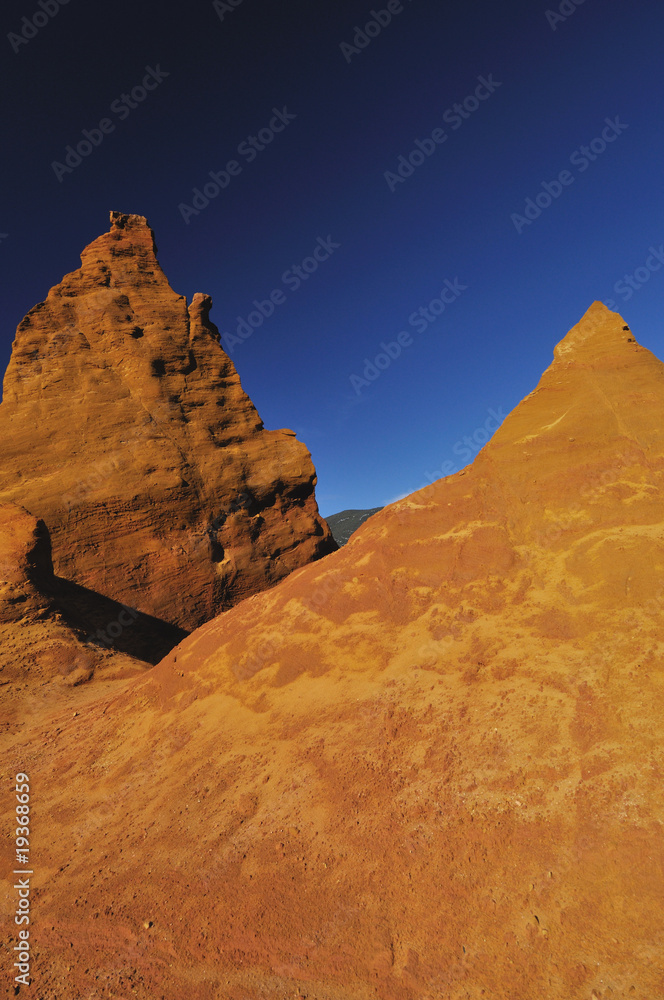 Carrières d'ocre en Provence