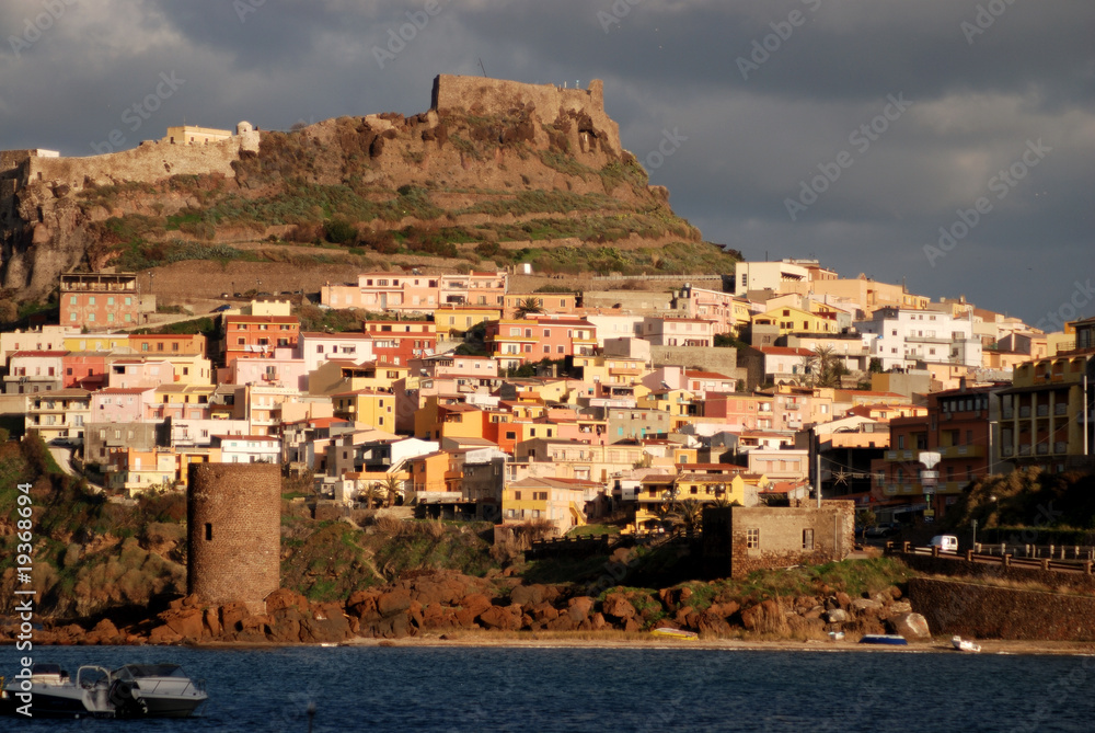 Obraz premium Castelsardo, Sardinia