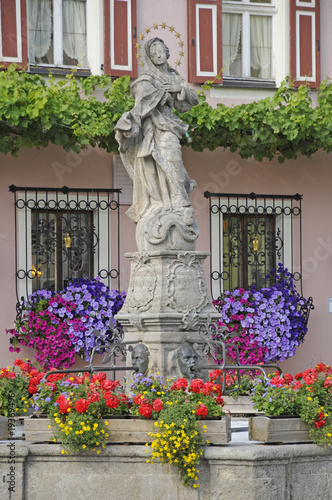 Marienbrunnen in Iphofen photo