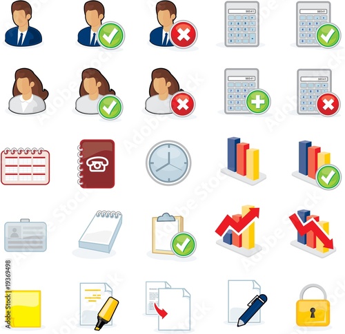 computer icons - office