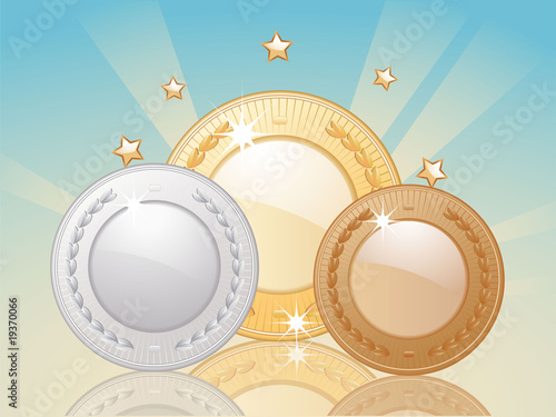 Winner's medals