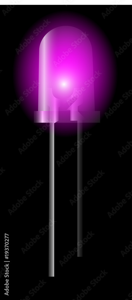 led magenta led magenta