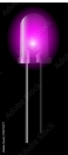 led magenta