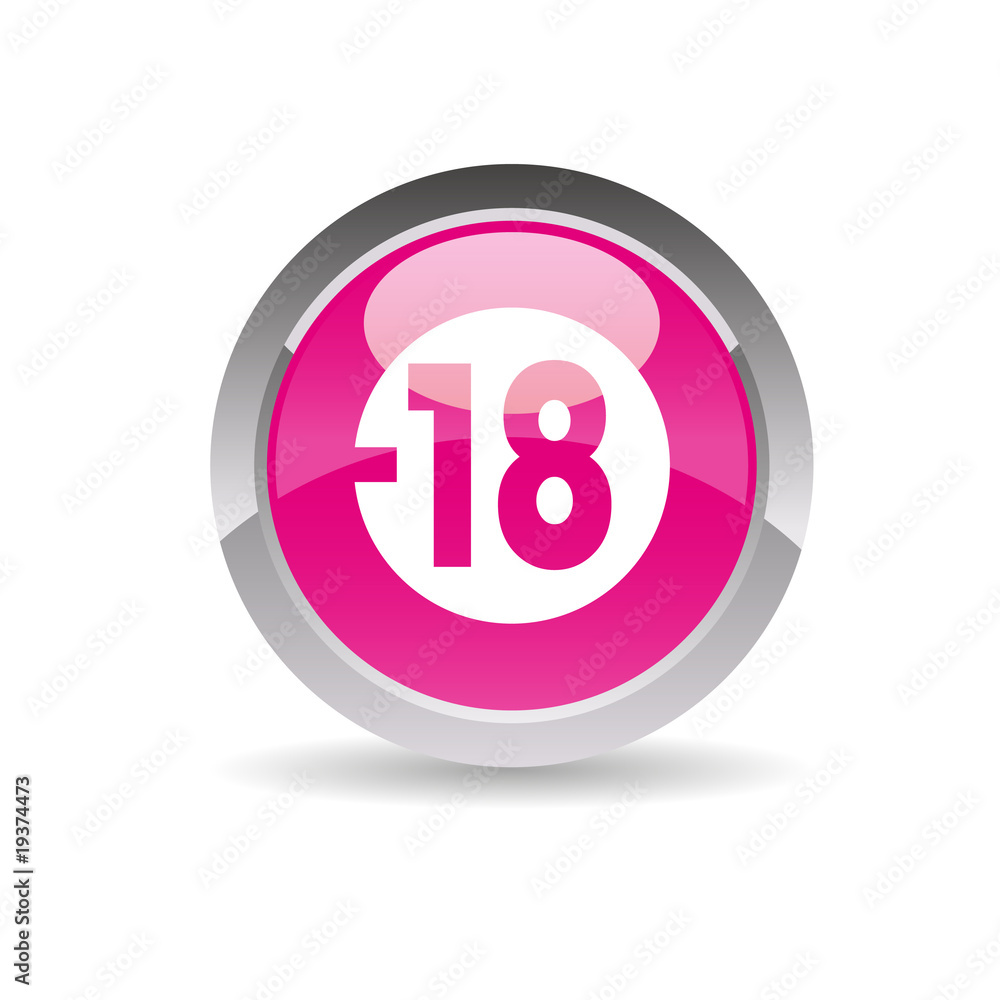 Icone site internet interdit aux moins de 18 ans Icone site internet interdit aux moins de 18 ans