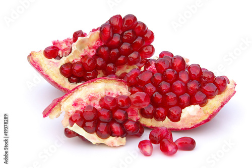 Granatapfel freigestellt - pomegranate isolated 06