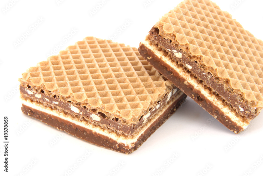 Filled wafer with chocolate Filled wafer with chocolate