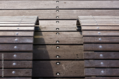 Seats at the pier