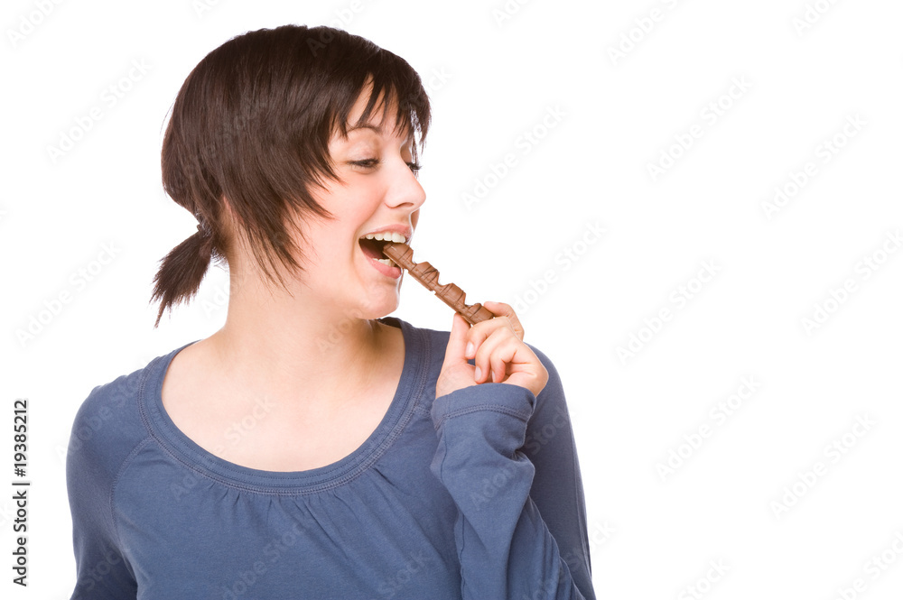 Eating sweets Eating sweets