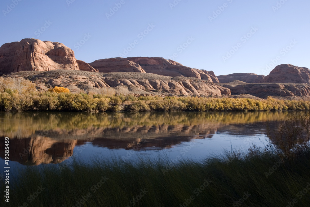 Reflections in the Colorado River