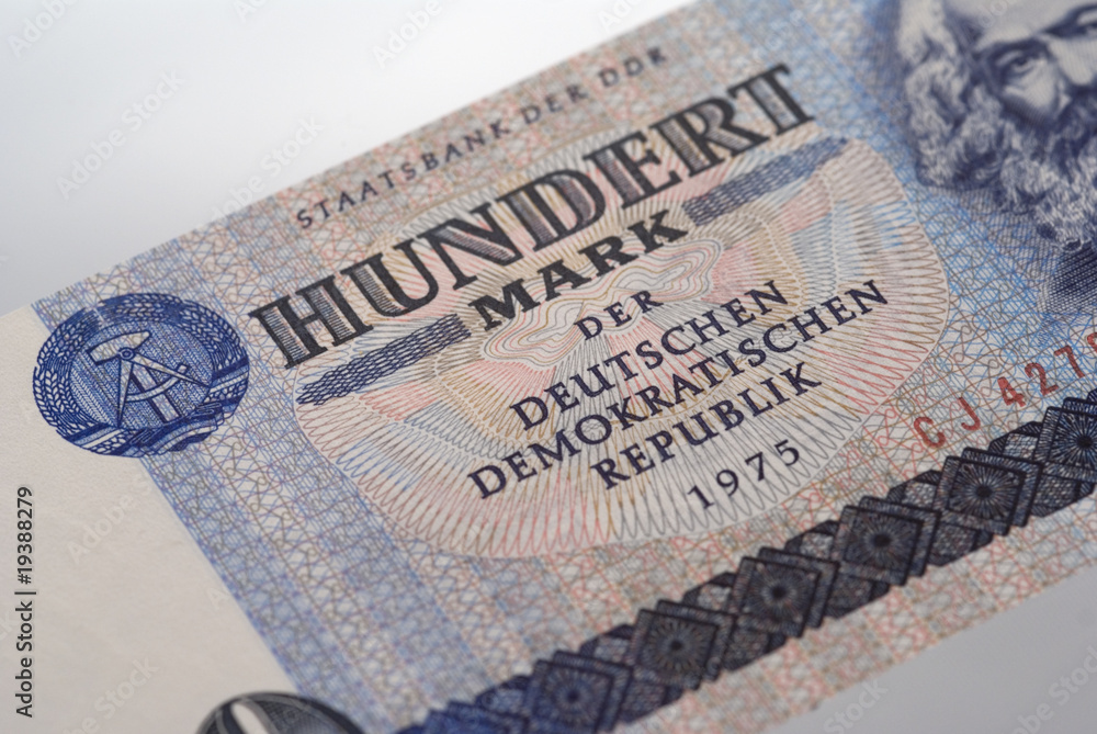 Obraz premium hundert DDR Mark