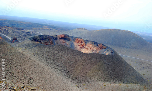 CRÁTER VOLCÁN EN LANZAROTE