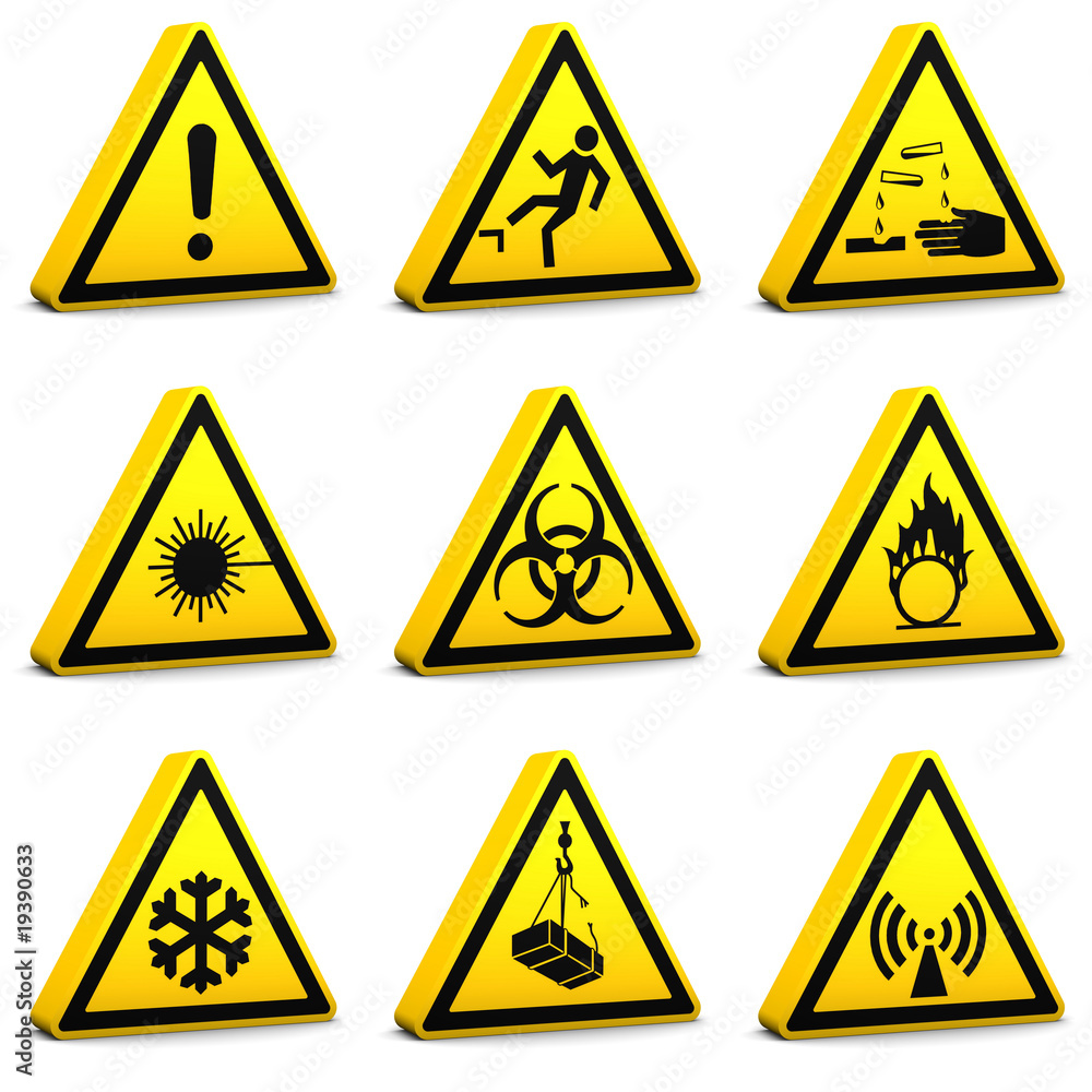 Safety Signs - Set 01 Safety Signs - Set 01