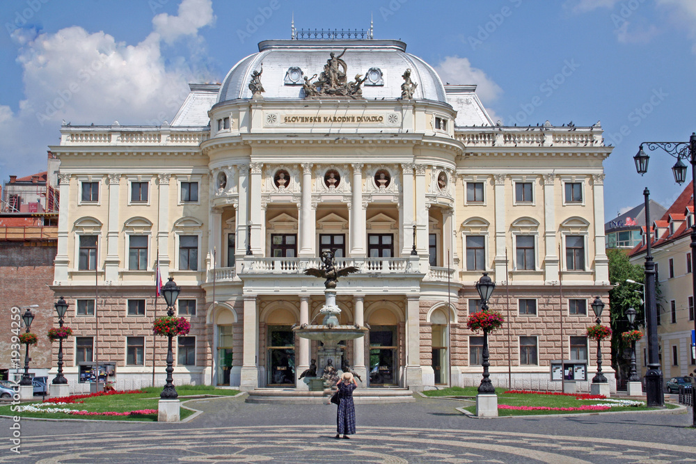 Bratislava/Slowakei: Slowakisches Nationaltheater