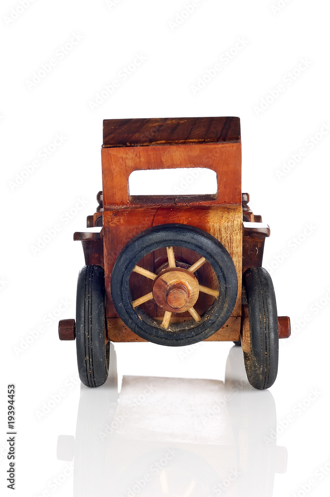 Fototapeta premium Wooden Car Toy
