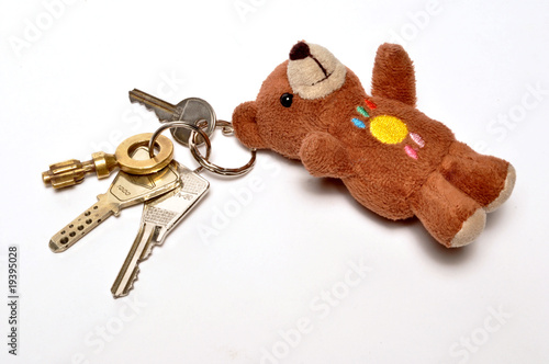Foto trousseau de clefs de fille