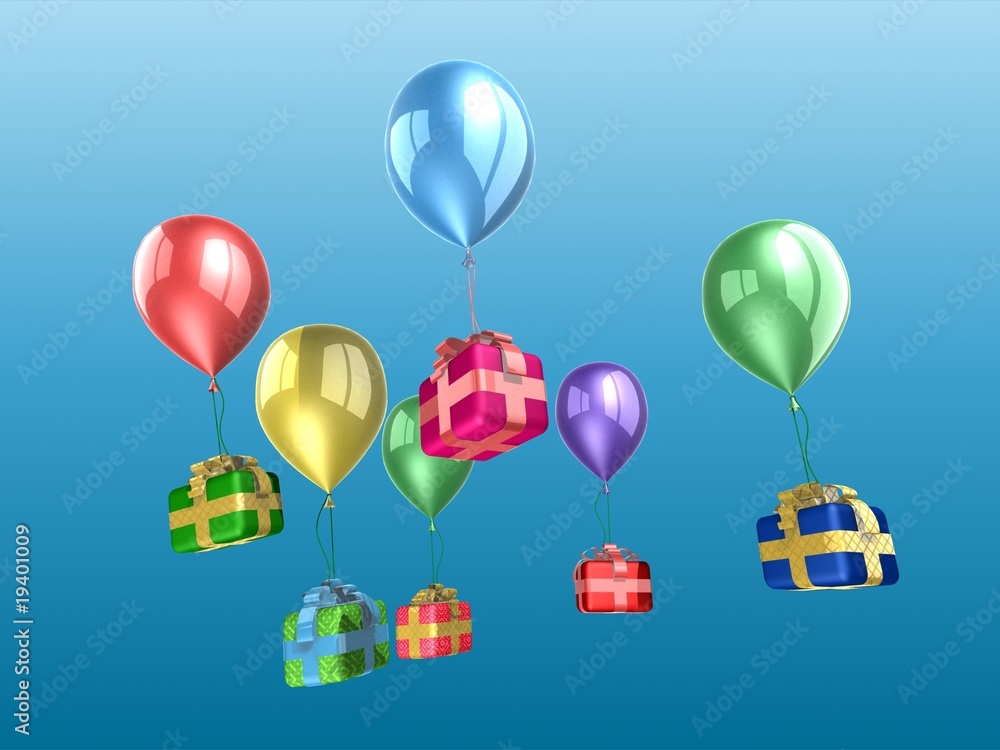 Naklejka premium Gifts