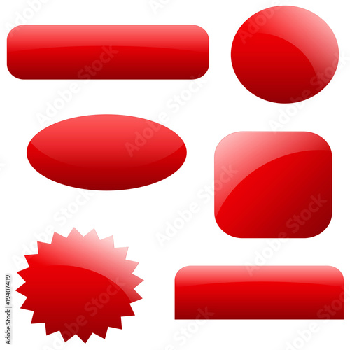 boutons colorés